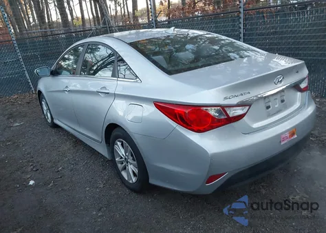 2014 Hyundai Sonata Gls from USA, damaged, VIN 5NPEB4AC1EH910010